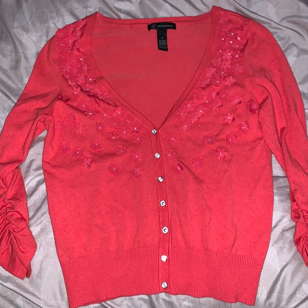 INC cardigan